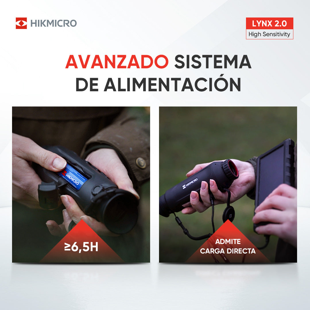 Monocular térmico Hikmicro LYNX Pro LH35 2.0