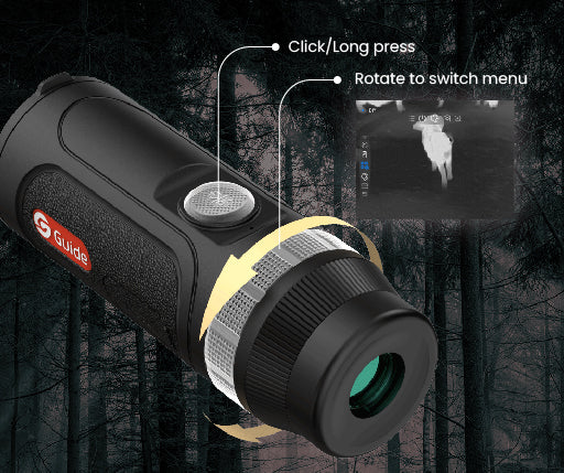 Monocular térmico compacto GUIDE TE411