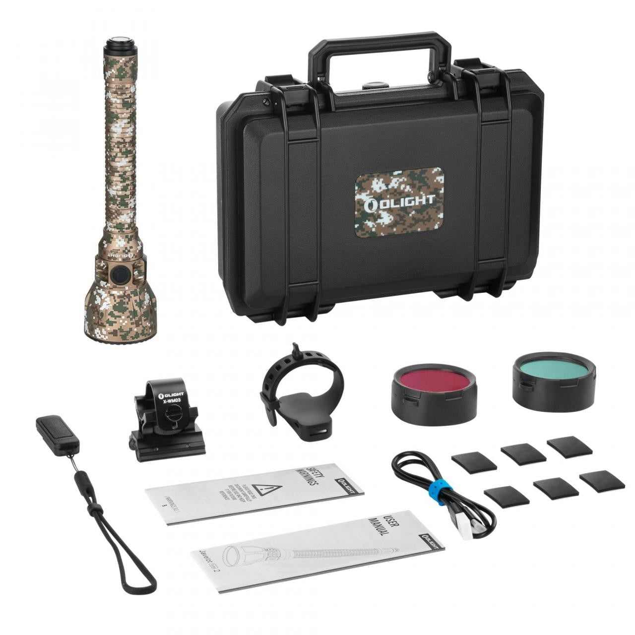 Kit Linterna Javelot Turbo 2 recargable OLight 1800 lúmenes