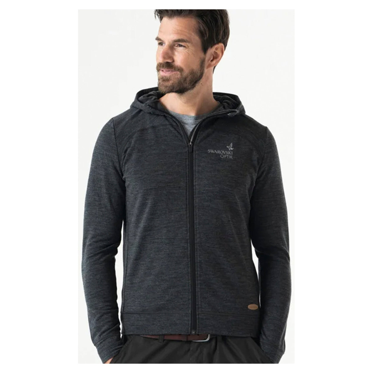 Sudadera con capucha para hombre Swarovski Optik MH Merino
