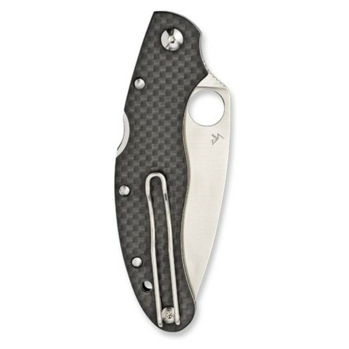 Navaja Spyderco Caly 3,5 Fibra de carbono · vista 3