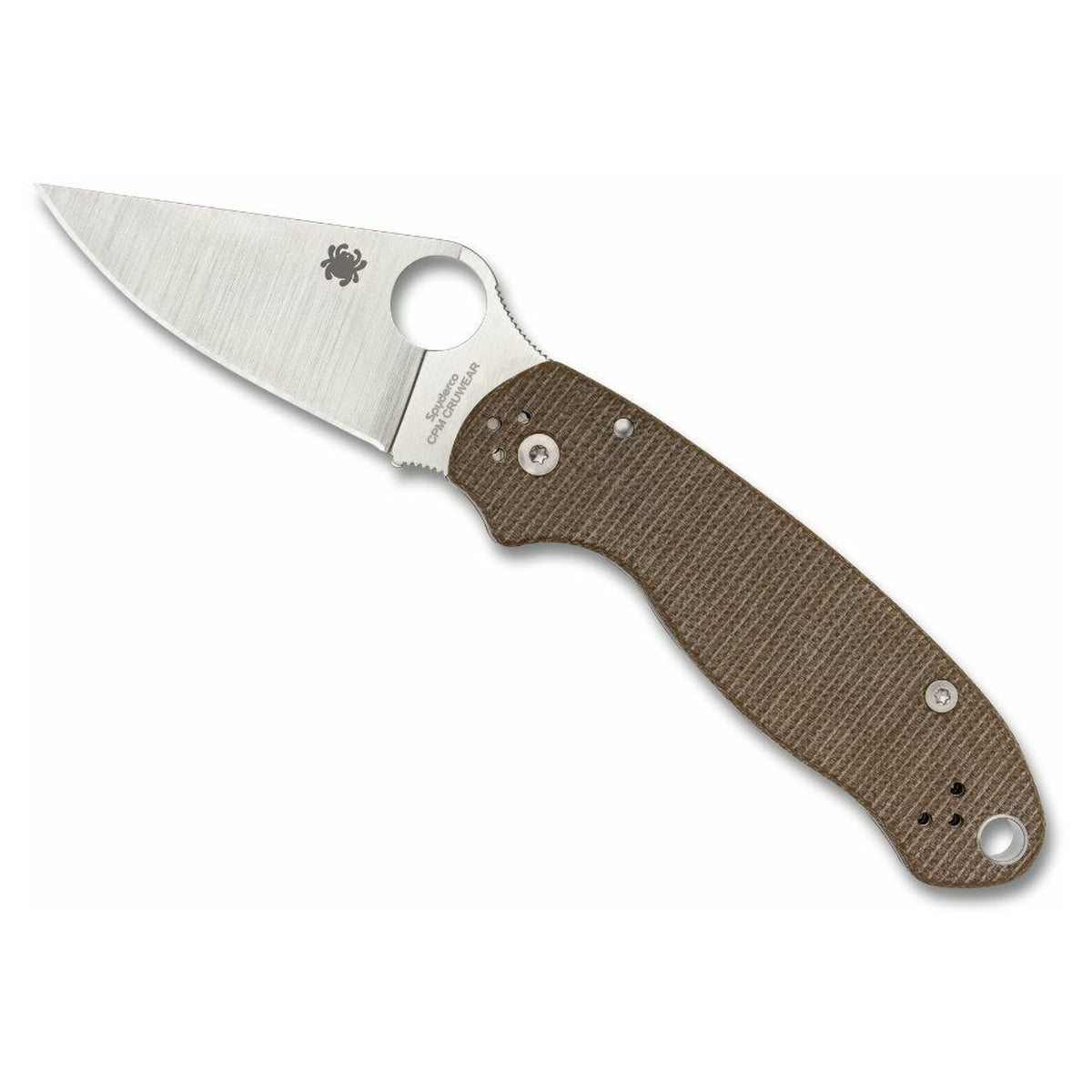 Navaja Spyderco Para 3 Micarta · vista 2