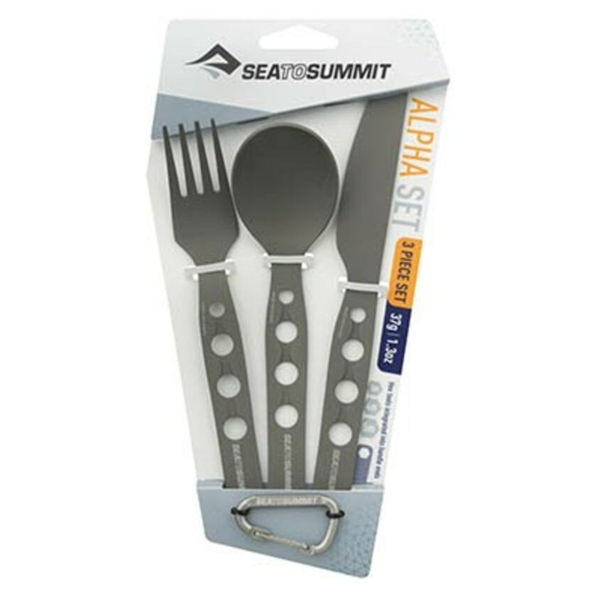 Cubertería para camping Sea to Summit AlphaSet (3 piezas) · vista 3