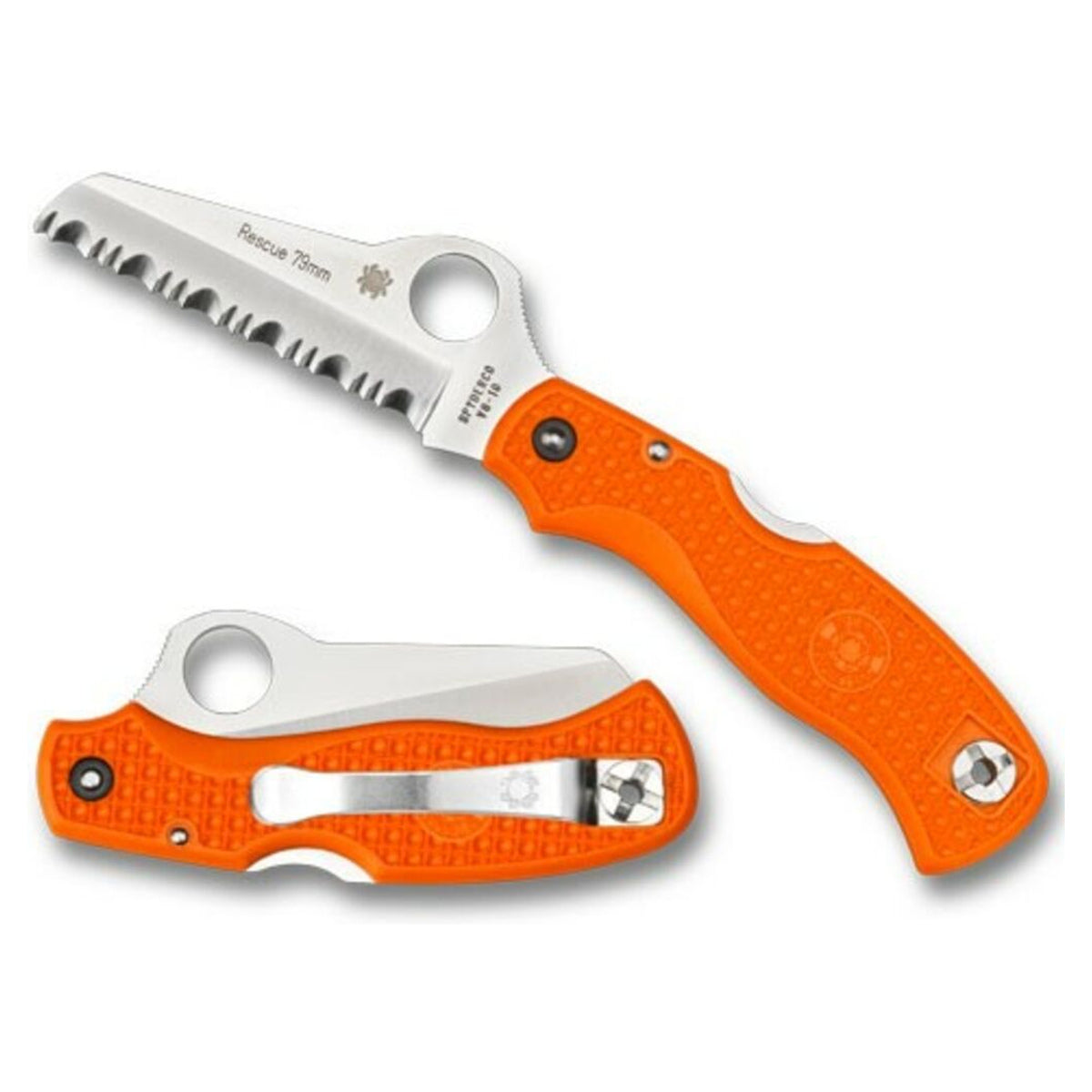 Navaja Spyderco Rescue 79mm · vista 9