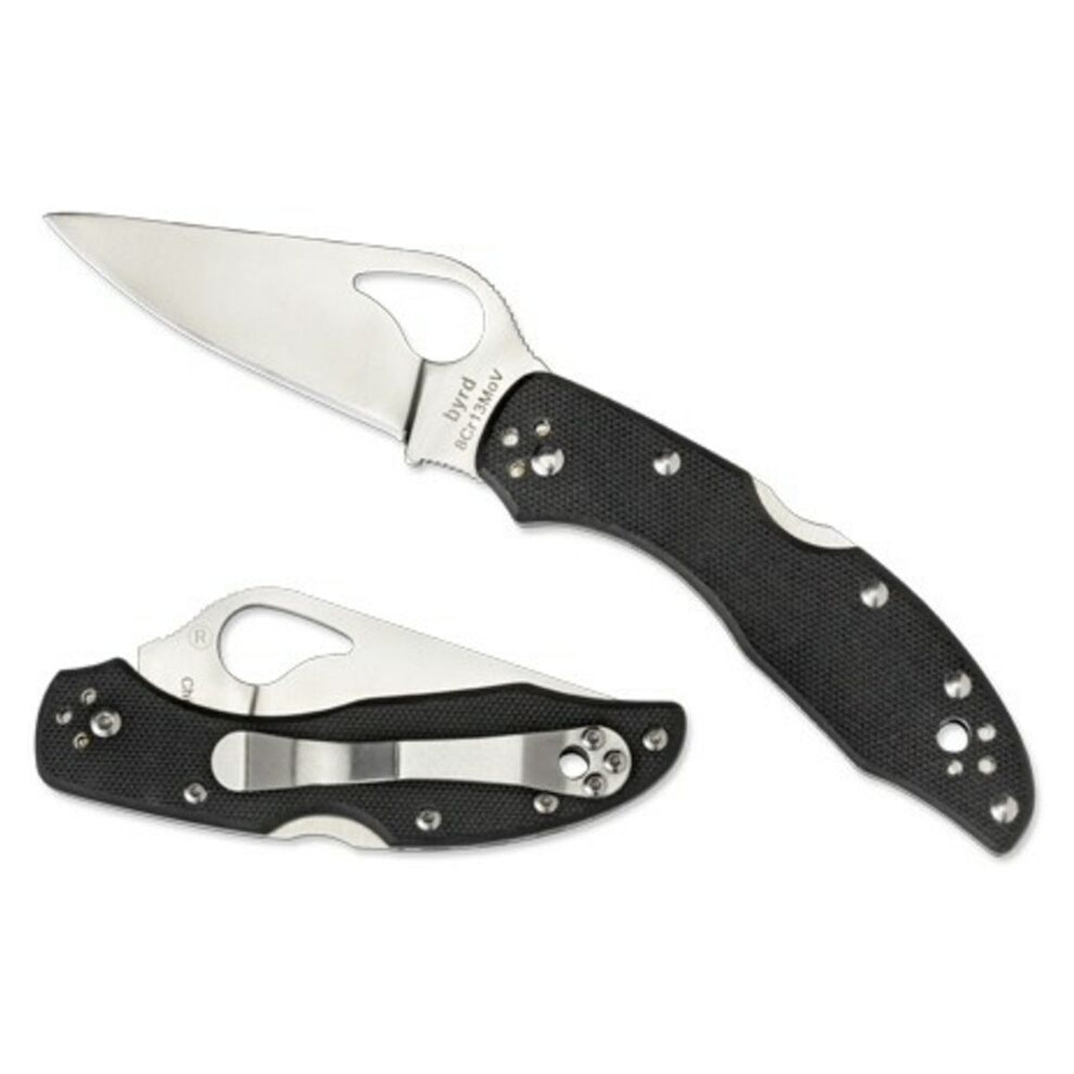 Navaja Byrd Meadowlark 2 con mango G-10 · vista 2