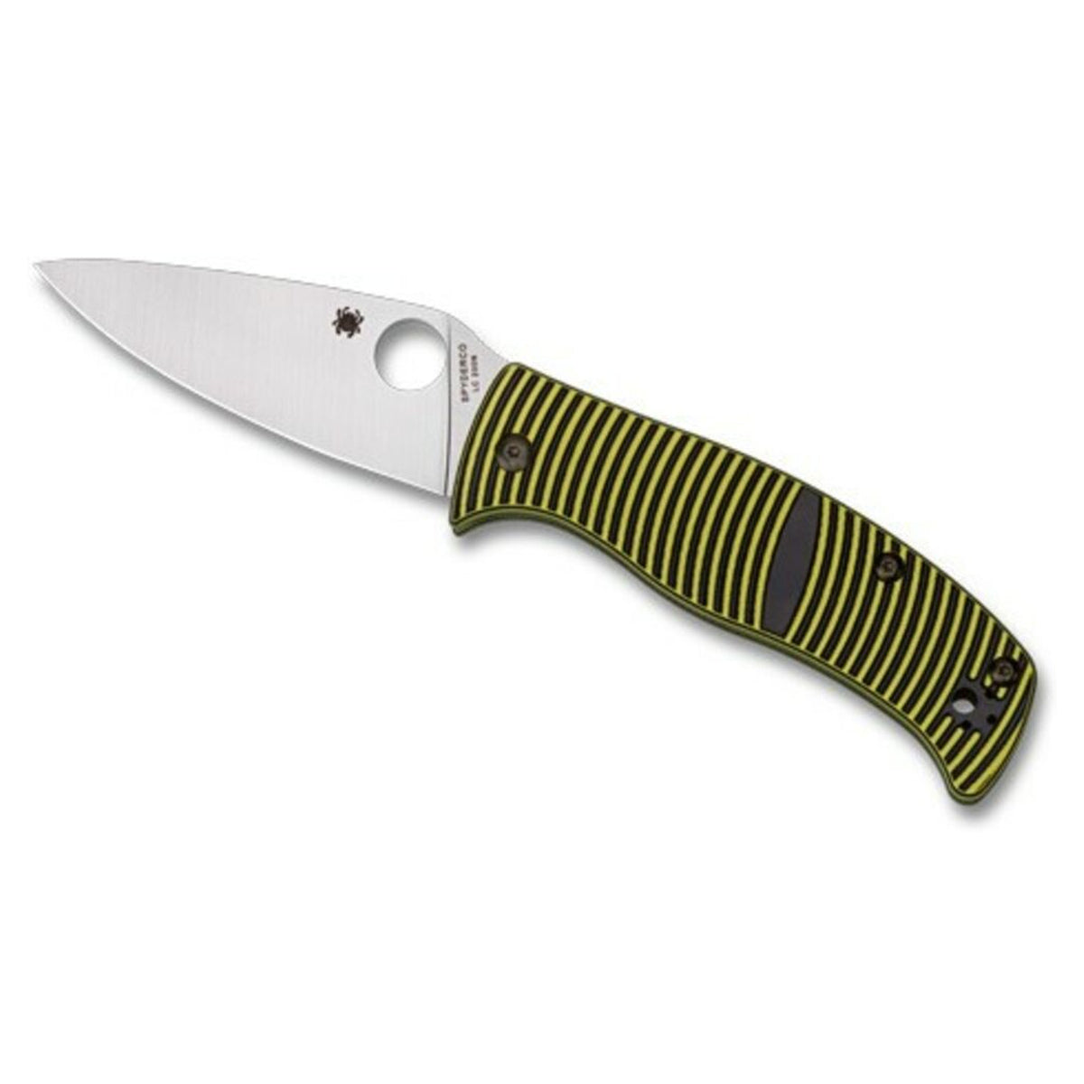 Navaja Spyderco Caribbean laureolada · vista 1