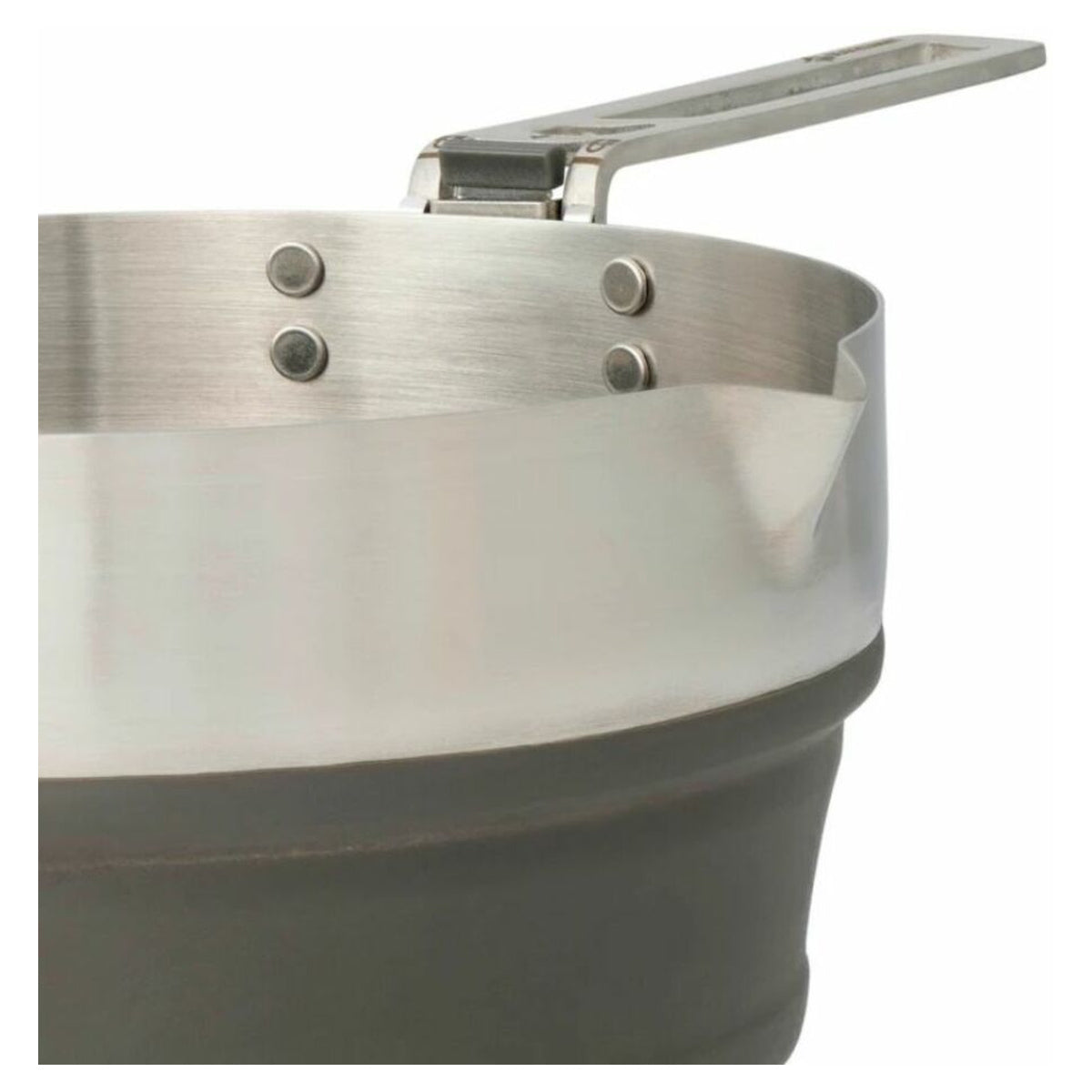 Cazo plegable acero inoxidable Sea to Summit Detour · vista 3