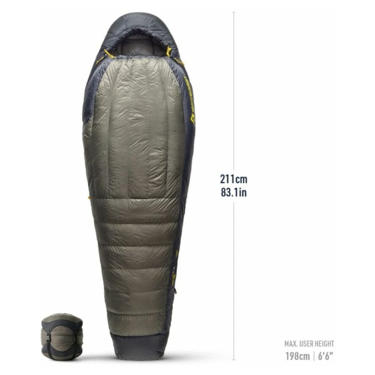 Saco de dormir Sea to Summit Spark Pro (-9ºC > -1ºC) · vista 10