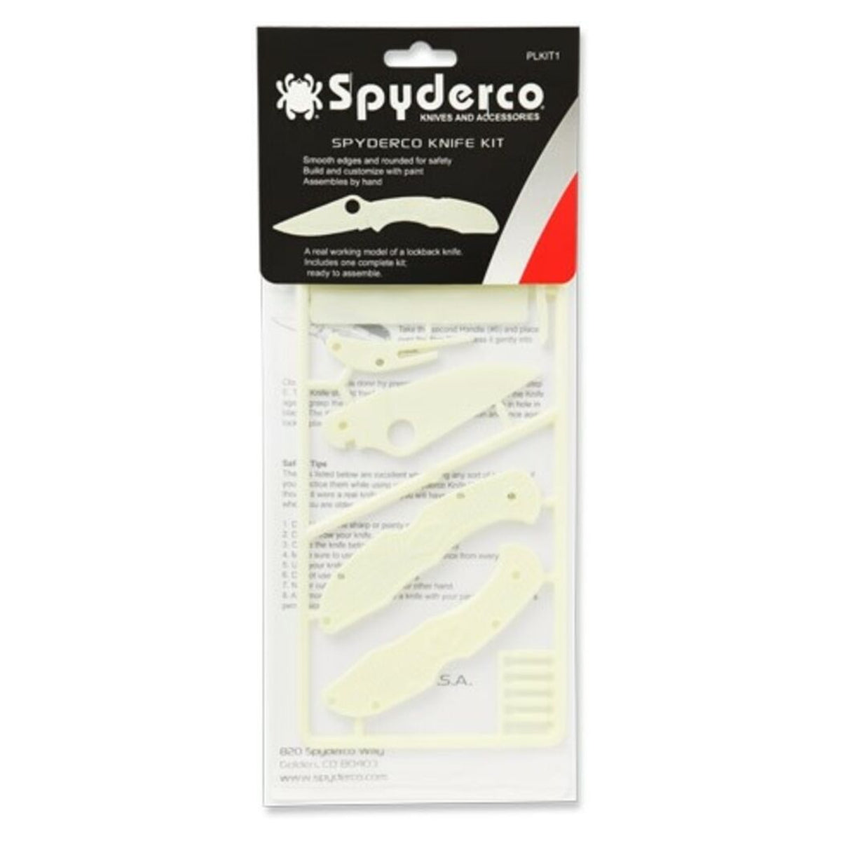 Kit de plástico Spyderco Delica 4 · vista 1