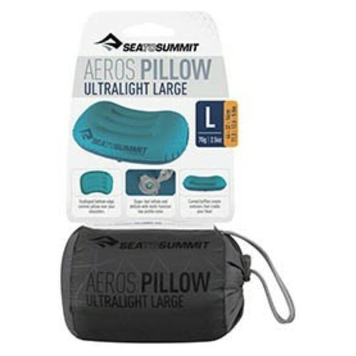 Almohada hinchable Sea to Summit Aeros Ultralight · vista 5