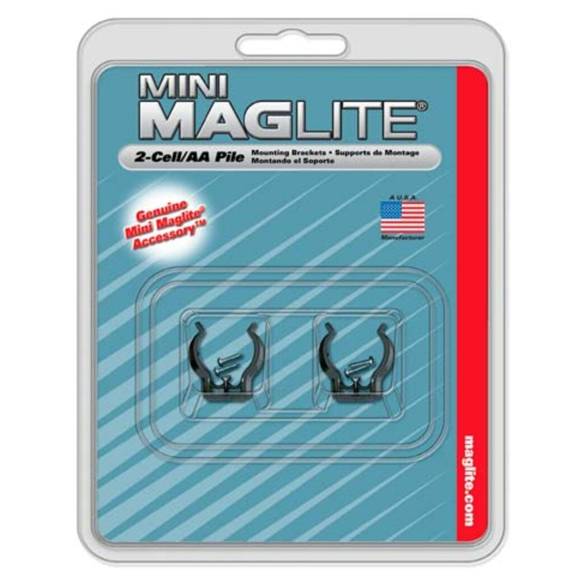 Pinzas de soporte para linterna Maglite AA · vista 3