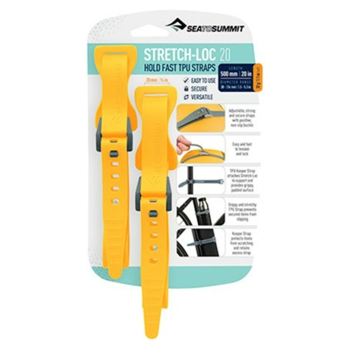 Correas Sea to Summit Stretch-Loc™ · vista 19