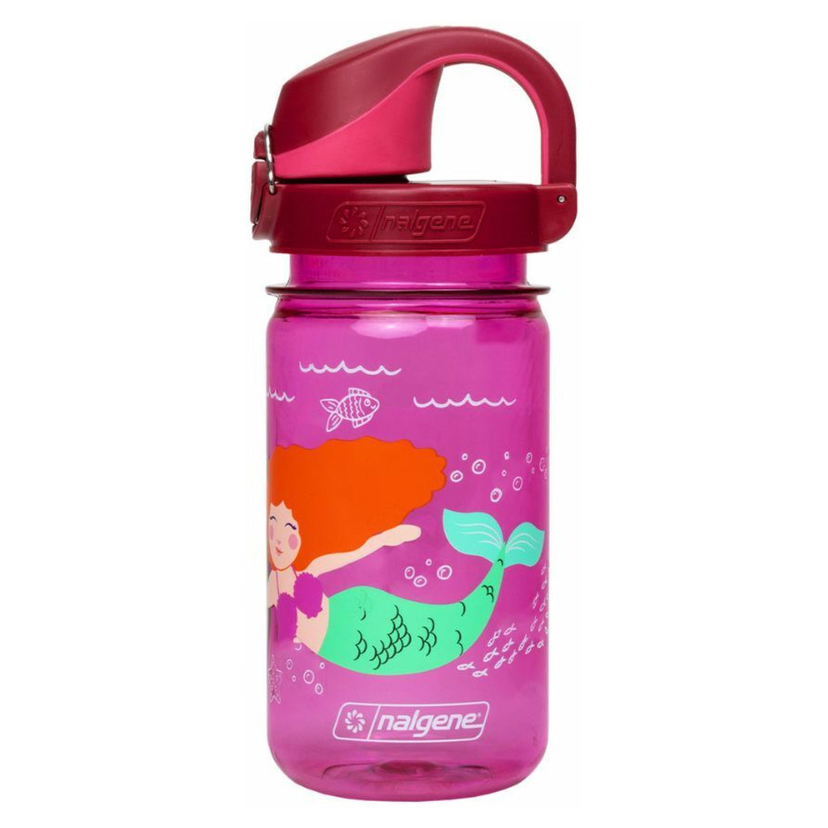 Botella reutilizable niños 350ml sirena Nalgene OTF Sustain · vista 3