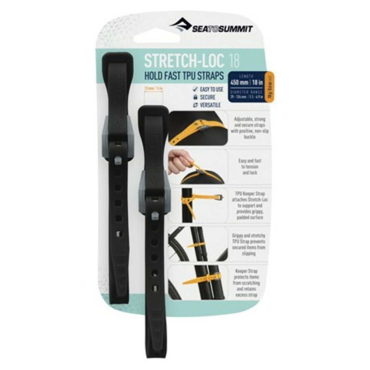 Correas Sea to Summit Stretch-Loc™ · vista 26