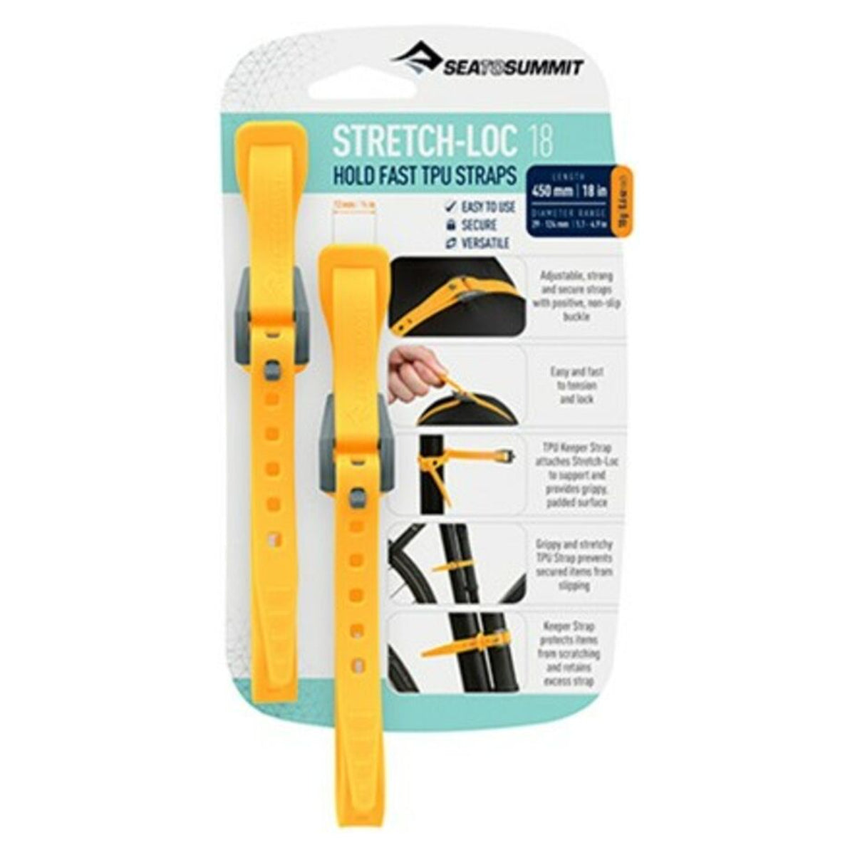 Correas Sea to Summit Stretch-Loc™ · vista 2