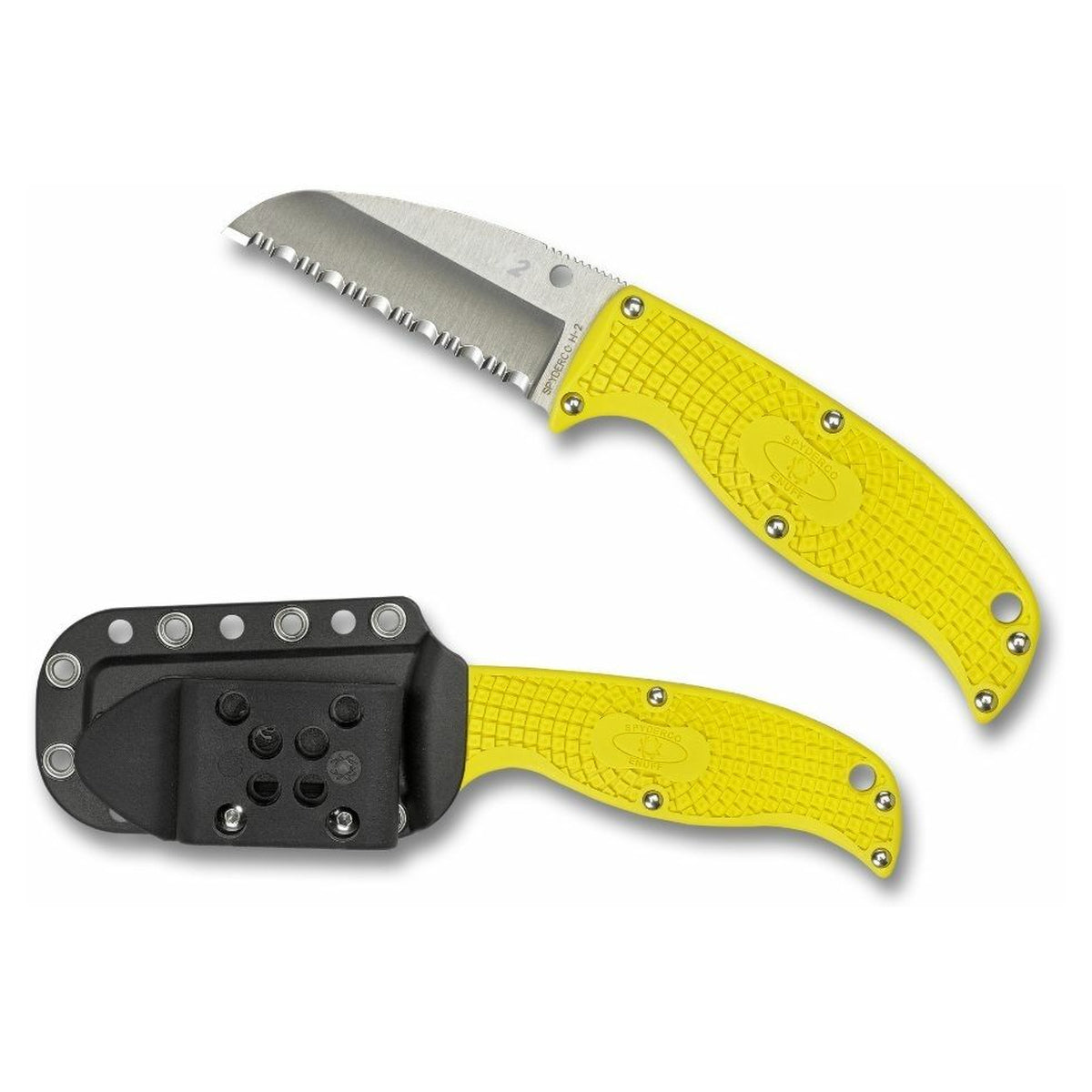 Cuchillo Spyderco Enuff Salt · vista 1