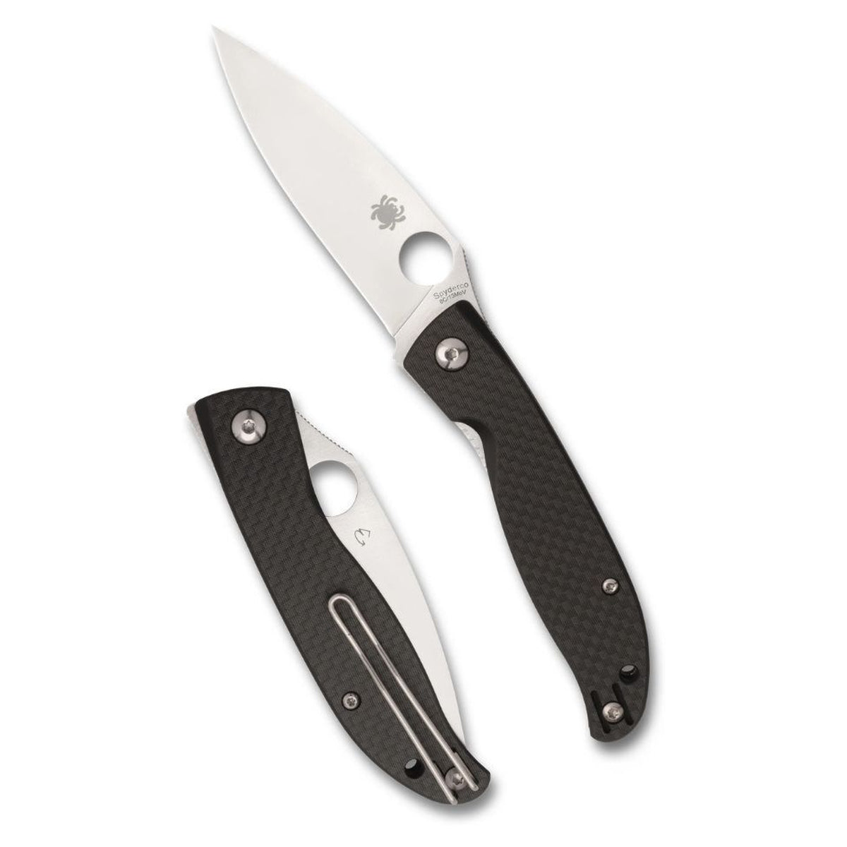 Navaja Spyderco MANTRA™ 4 Fibra de carbono · vista 1