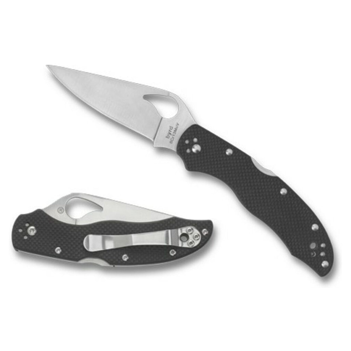 Navaja Byrd Harrier 2 con mango G-10 · vista 4
