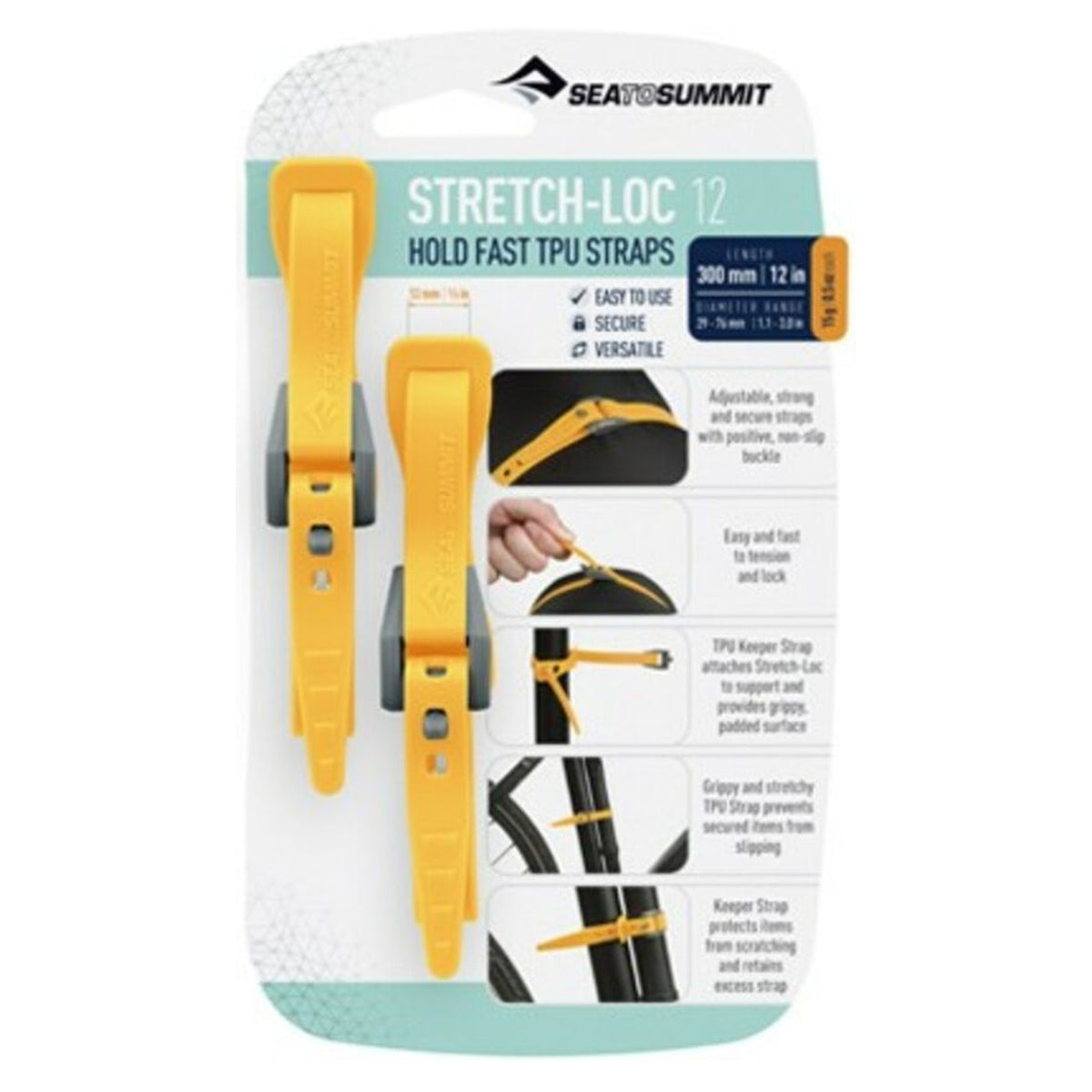 Correas Sea to Summit Stretch-Loc™ · vista 11