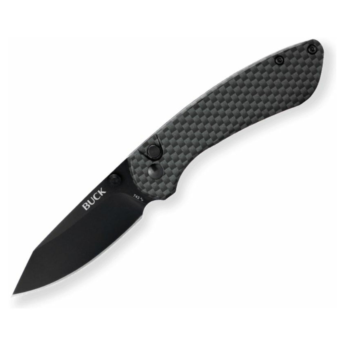 Navaja Buck 743 Mini Sovereign Fibra de Carbono · vista 1