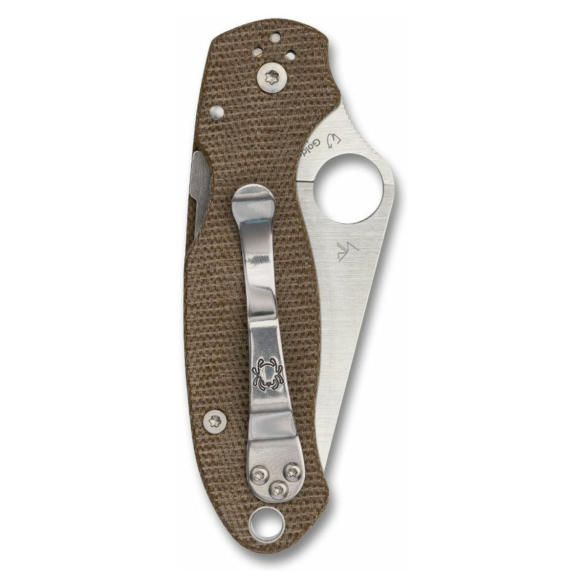Navaja Spyderco Para 3 Micarta · vista 3