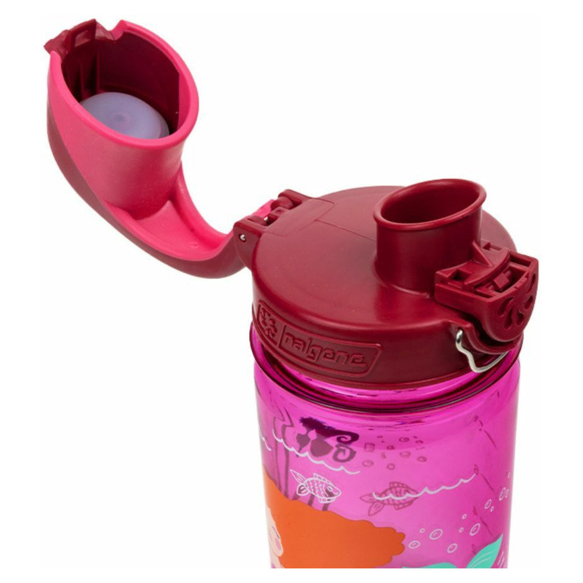 Botella reutilizable niños 350ml sirena Nalgene OTF Sustain · vista 5