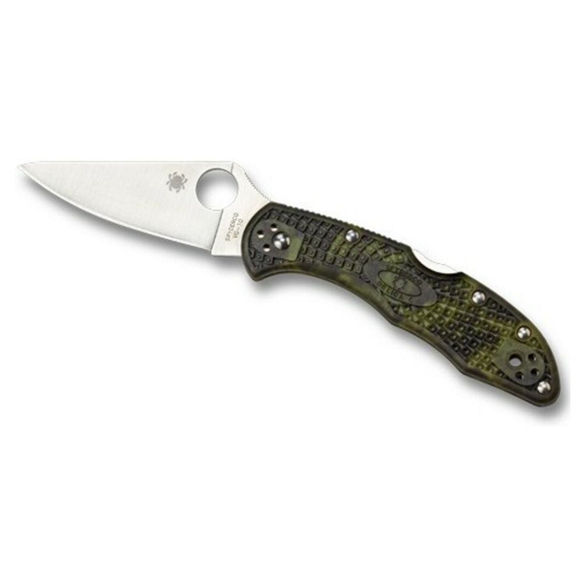 Navaja Spyderco Delica 4 FRN Zome · vista 1