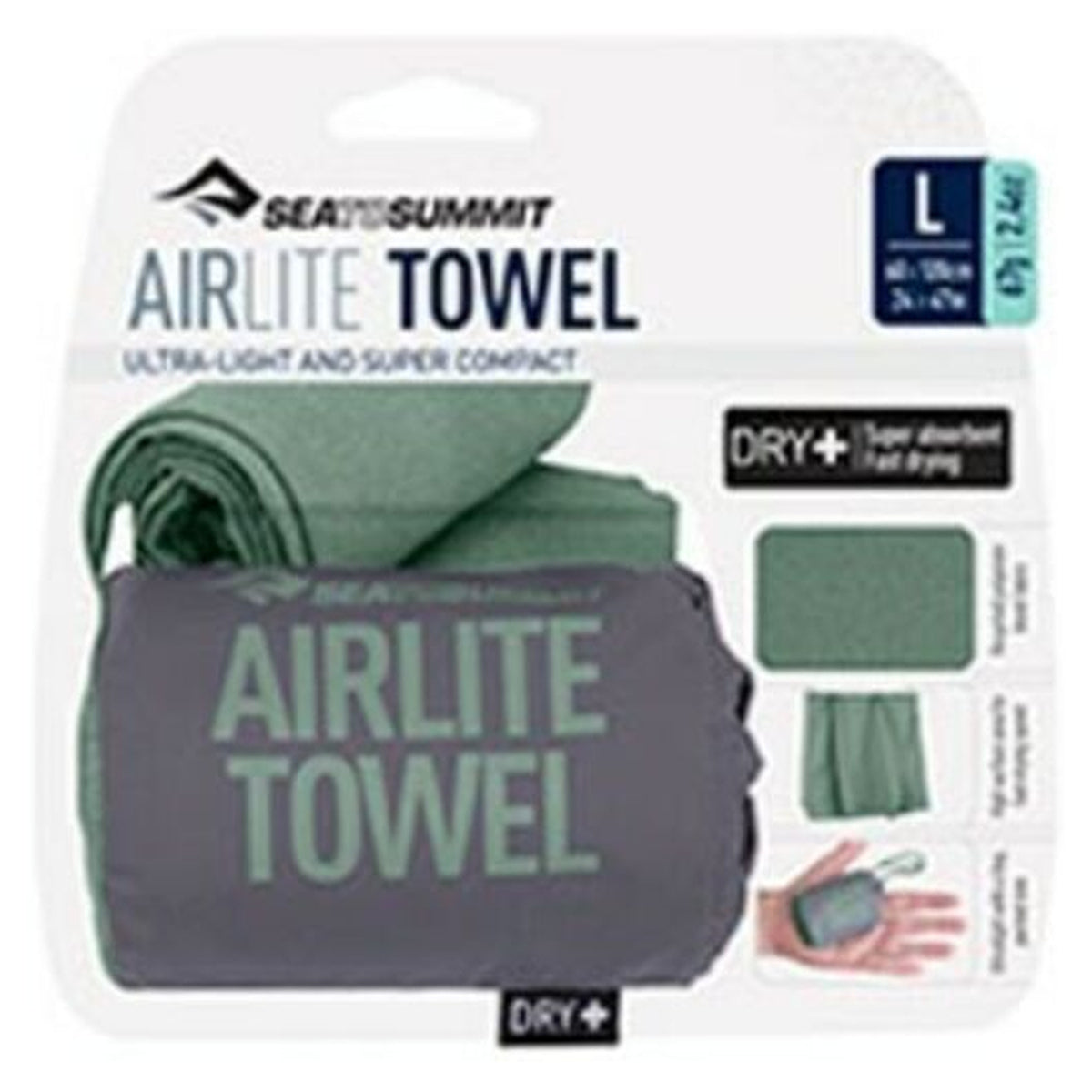 Toalla microfibra Sea to Summit Airlite · vista 10