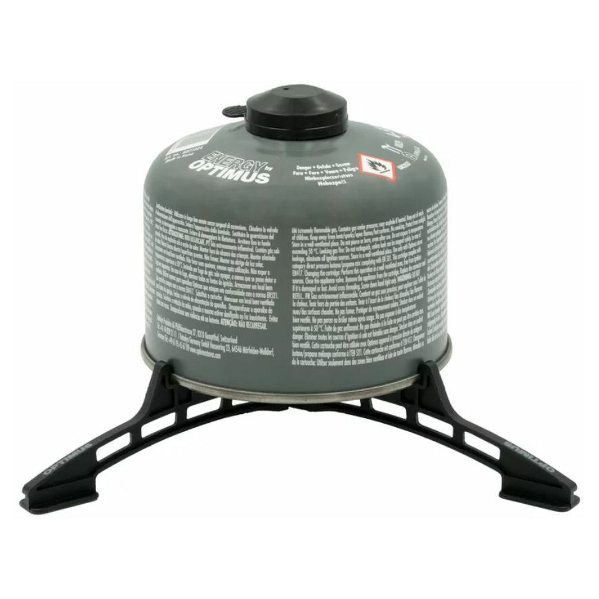 Soporte para cartucho de gas Optimus negro · vista 1