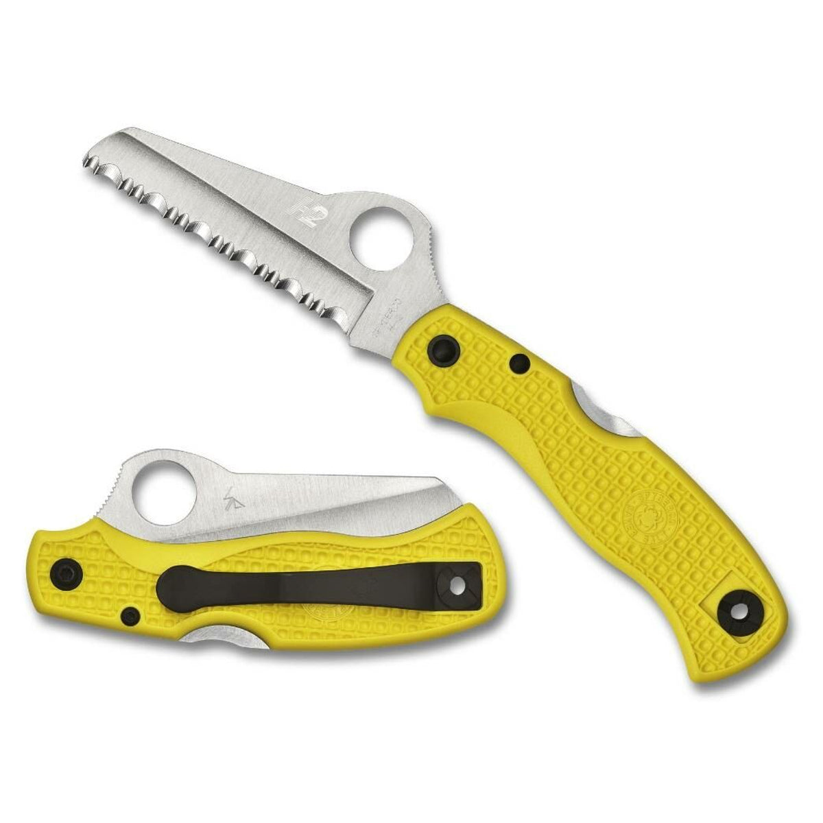 Navaja Spyderco Saver Salt FRN · vista 3