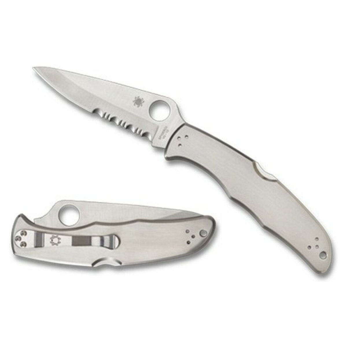 Navaja Spyderco Endura 4 Stainless · vista 6