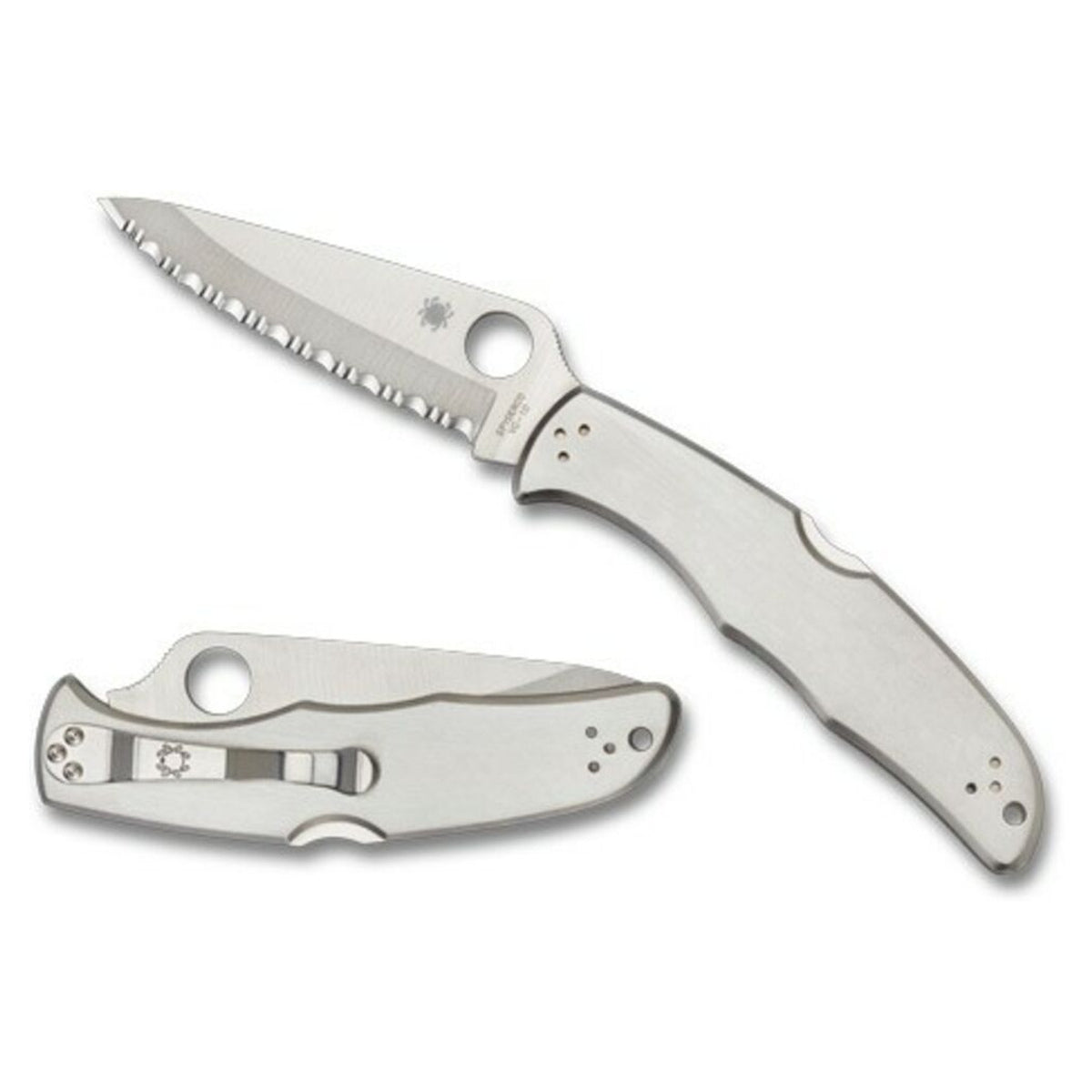 Navaja Spyderco Endura 4 Stainless · vista 10