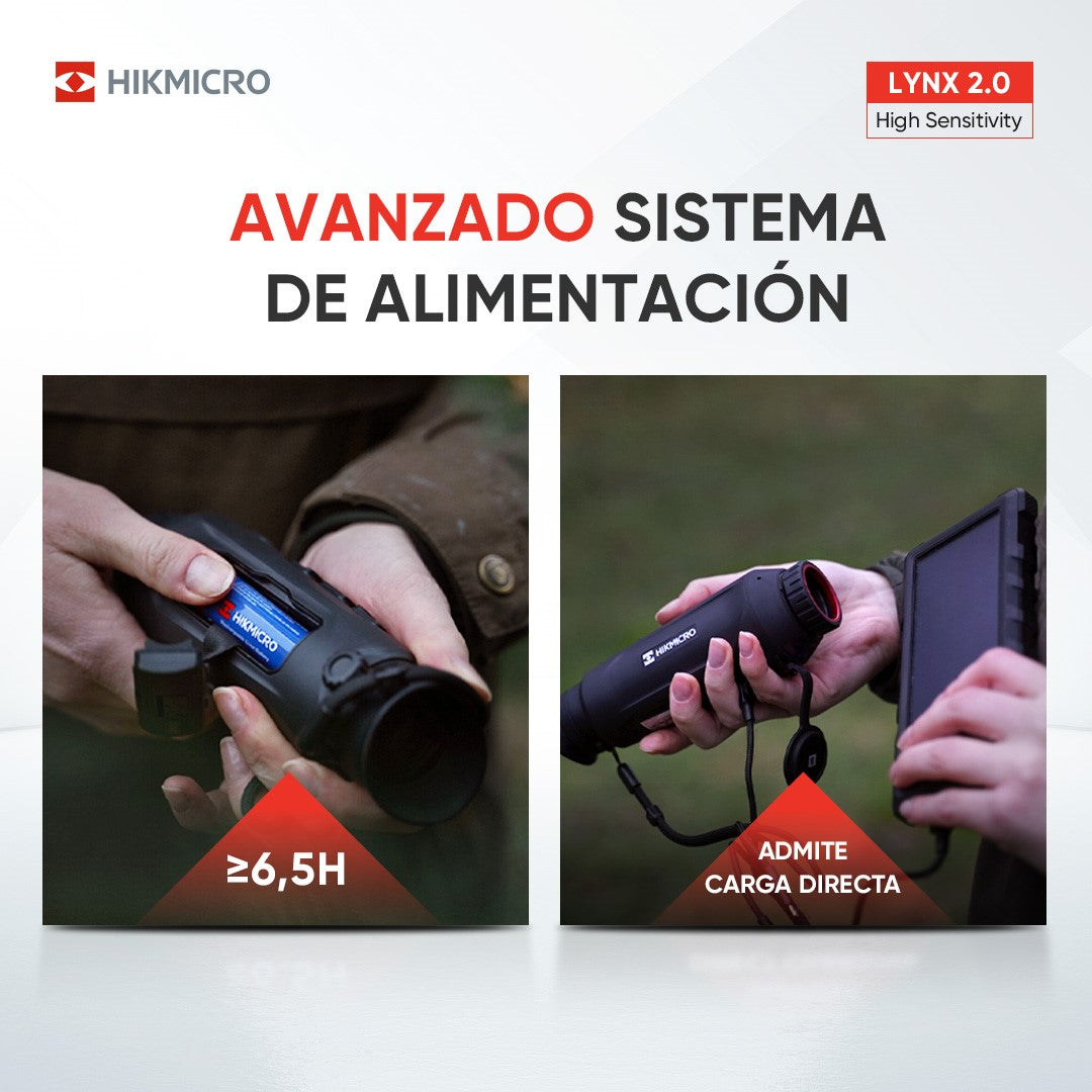 Monocular térmico Hikmicro LYNX Pro LH25 2.0