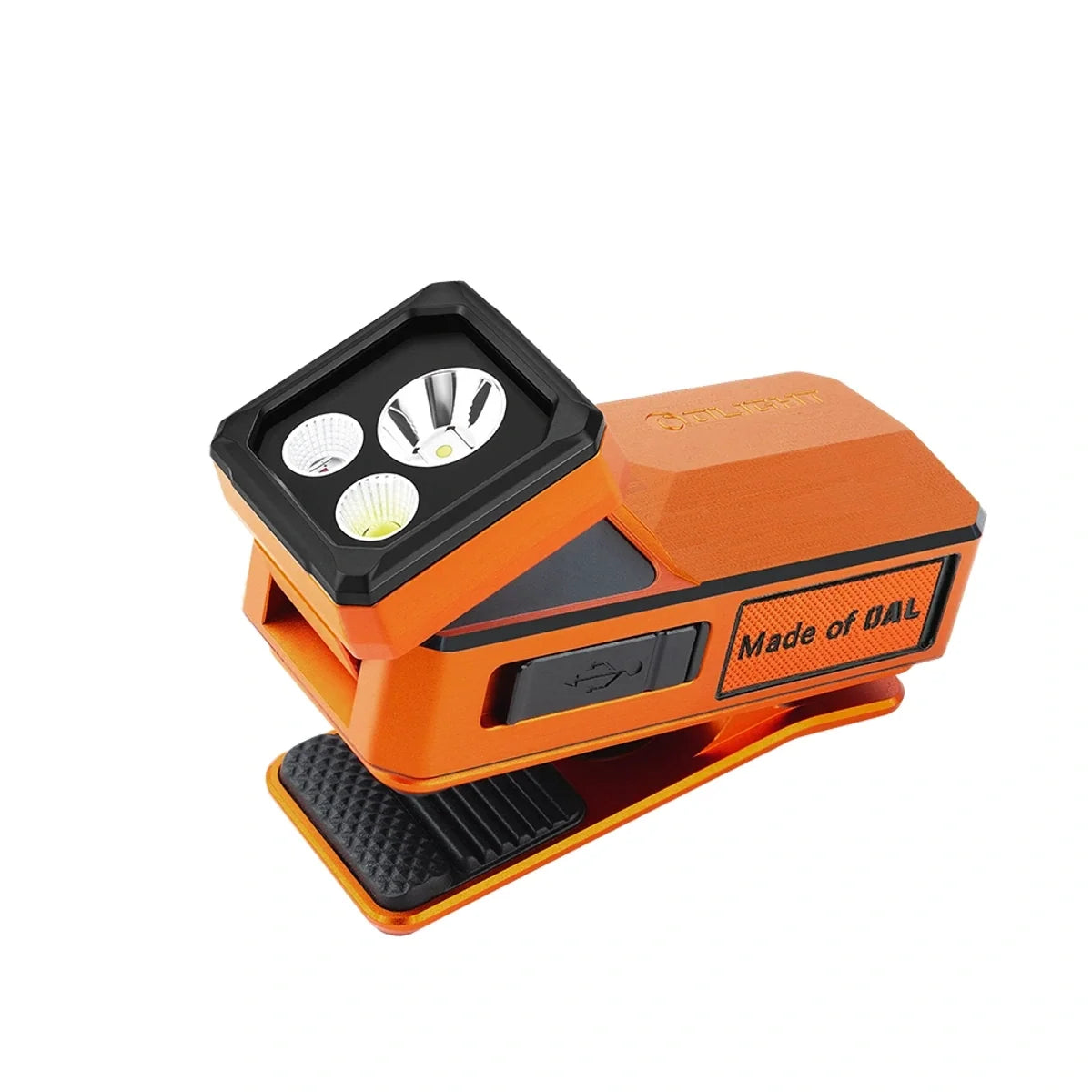 Linterna articulada Olight Oclip 2 Ultra Naranja Premium imagen clip