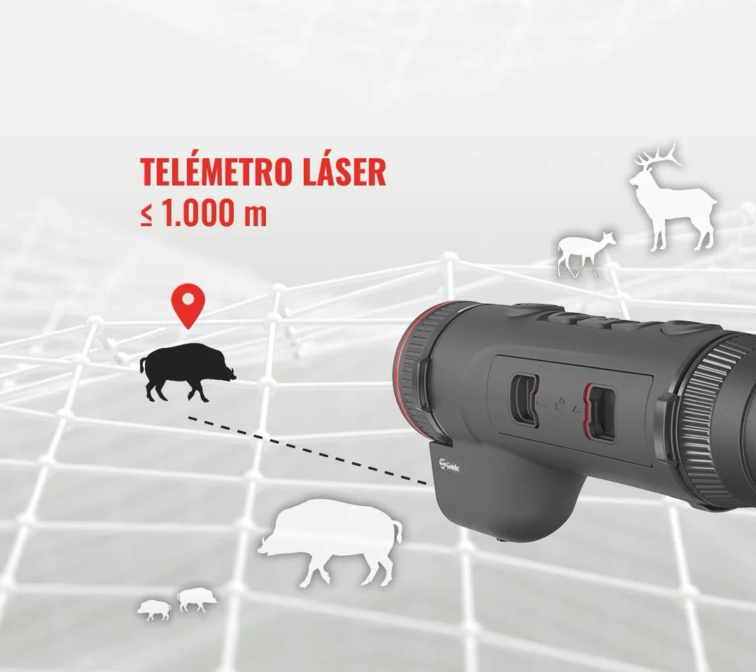 Monocular térmico con zoom dual GUIDE TJ660LZ LRF