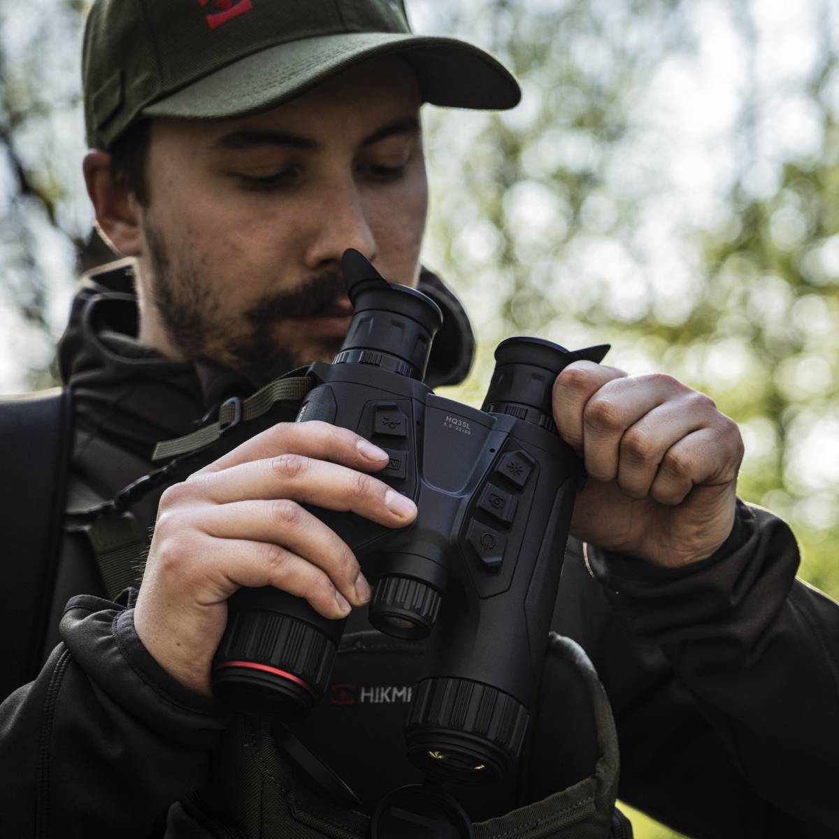 Binocular Multiespectro Hikmicro Habrok 4K HQ35L con telémetro