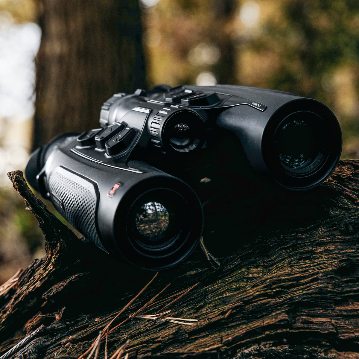 Binocular Multiespectro térmico Hikmicro Habrok 4K HE25L 2.0 + IR dual y telémetro