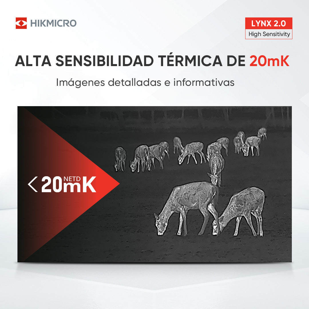 Monocular térmico Hikmicro LYNX Pro LH35 2.0