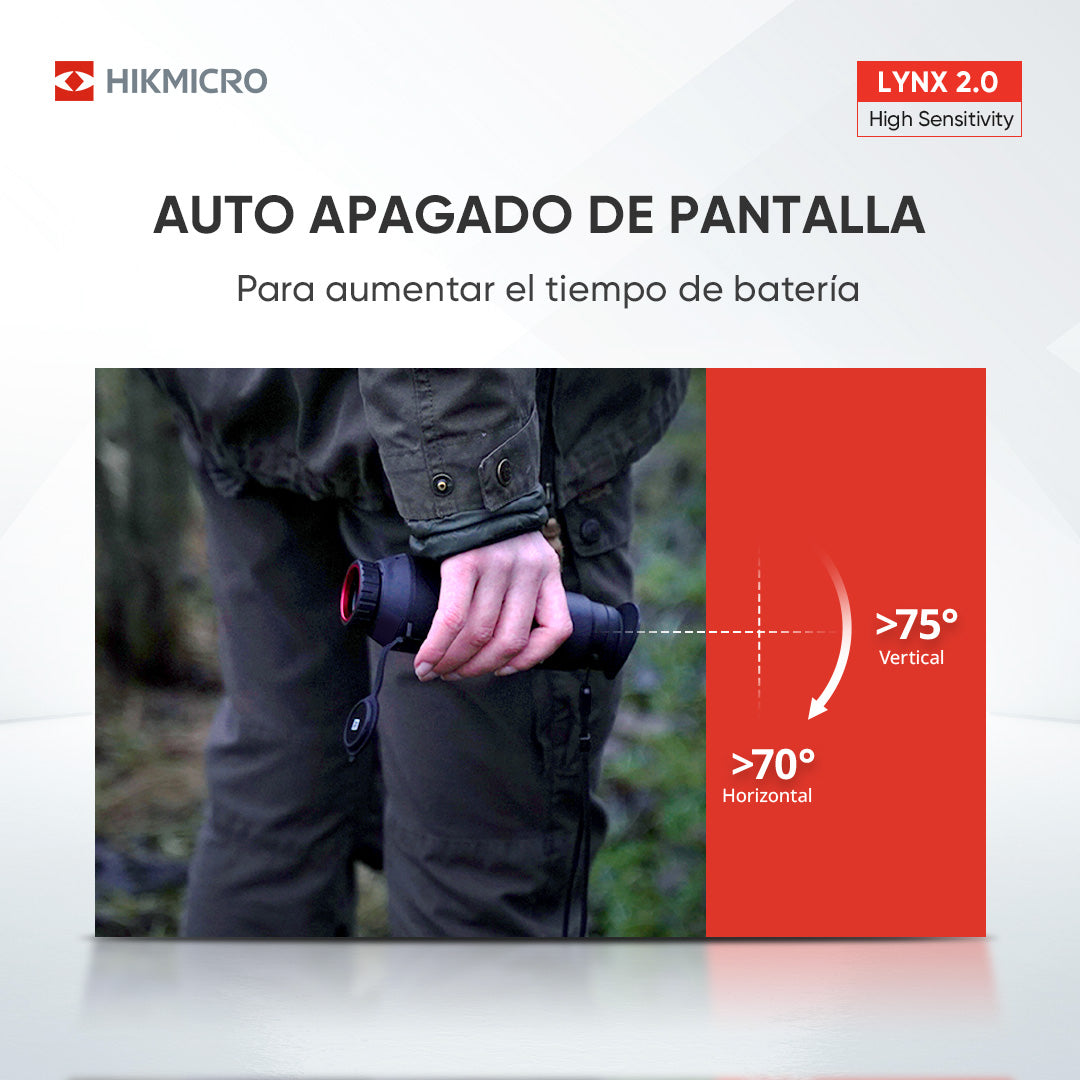 Monocular térmico Hikmicro LYNX Pro LH35 2.0