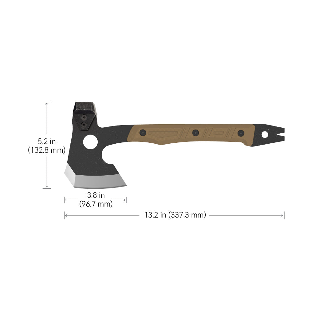 Hacha Bushcraft OKNIFE Otacle A1
