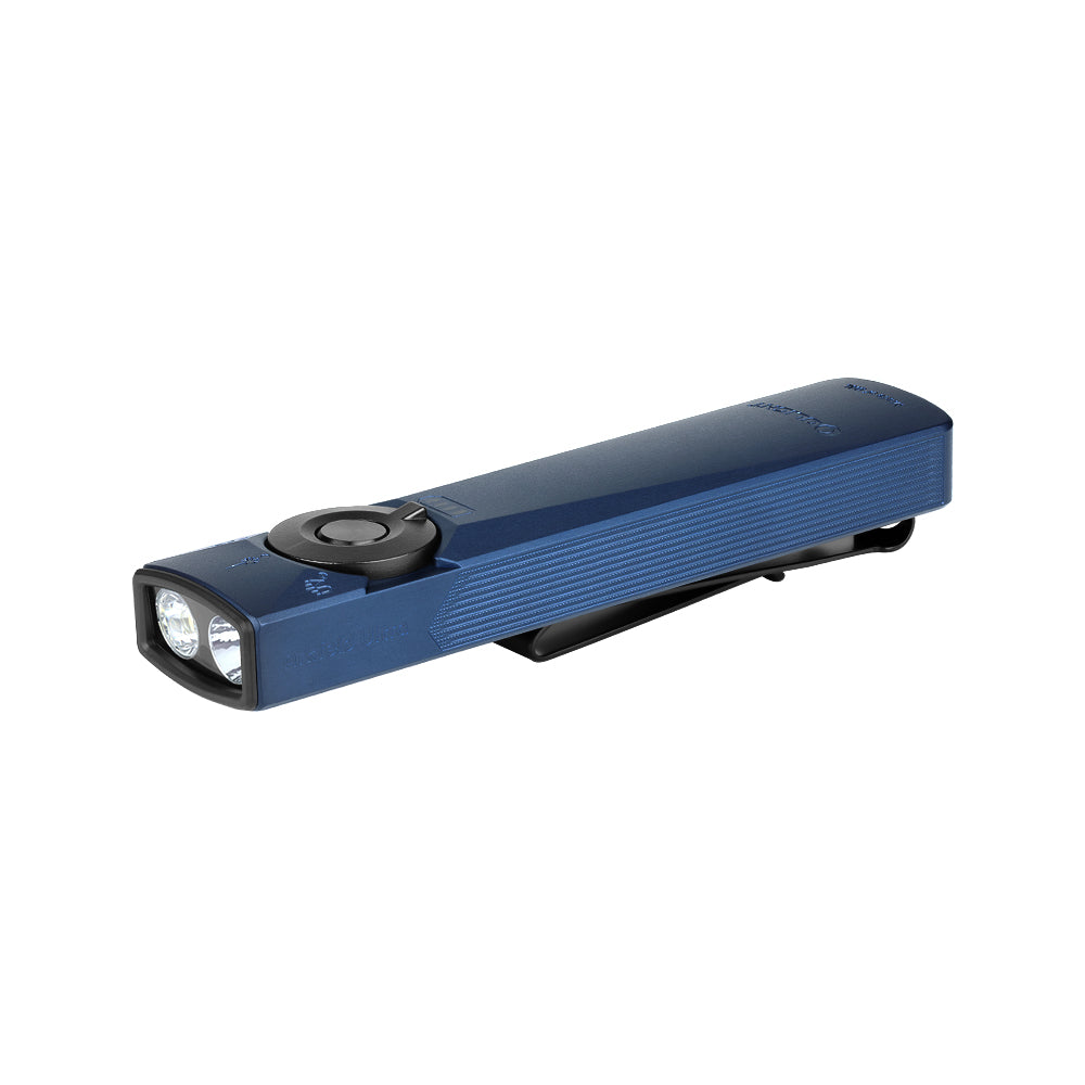 Linterna LED ultravioleta con puntero verde Olight Arkfeld Ultra 1.400 lúmenes