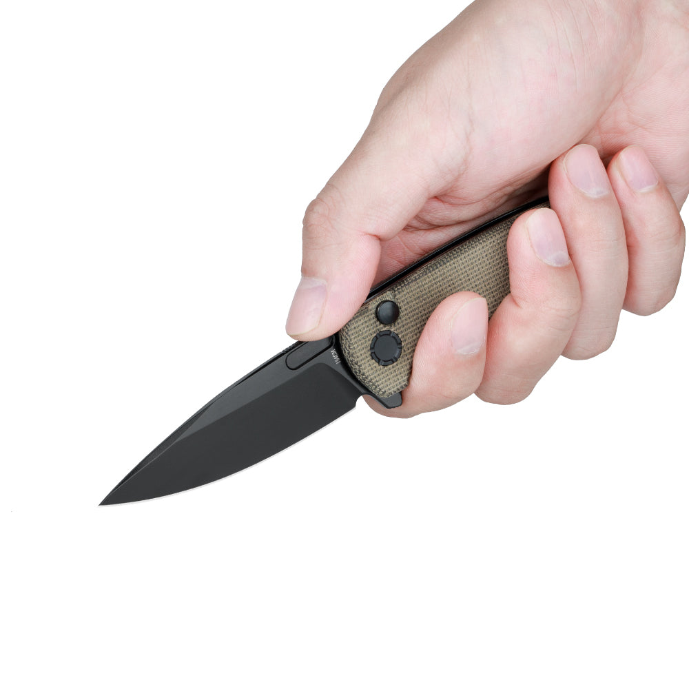 Navaja plegable Oknife Mettle 2 OD Green Micarta