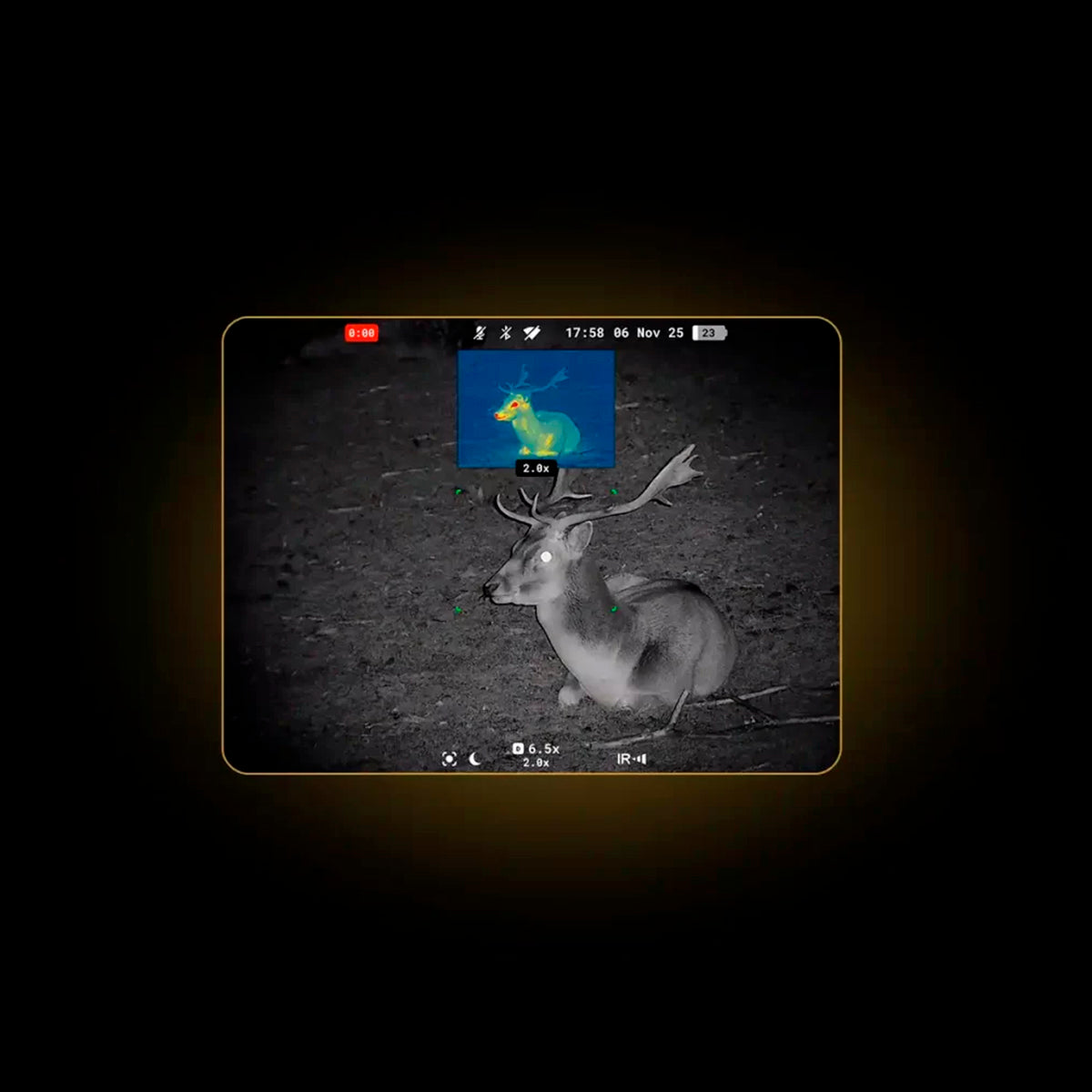 Binocular térmico multiespectral Pulsar Symbion LRF DXR50