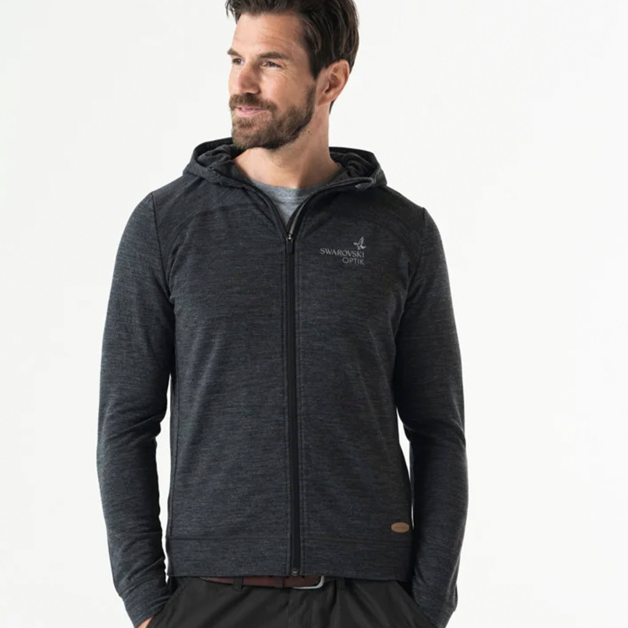 Sudadera con capucha para hombre Swarovski Optik MH Merino