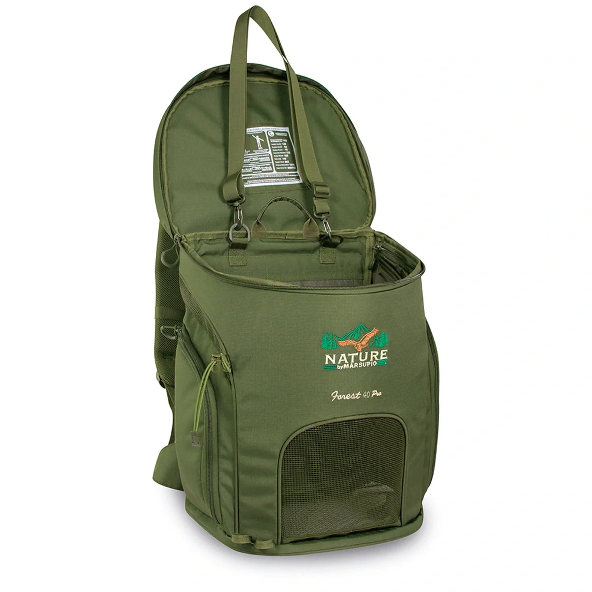 Mochila para recoger setas Forest 40 Pro Nature by Marsupio · detalle 2