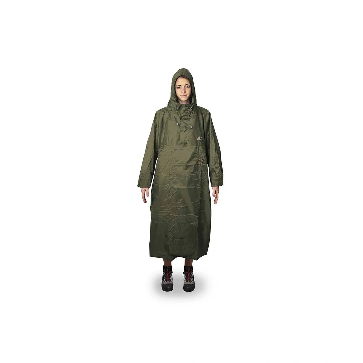 Poncho para lluvia Verde Marsupio · imagen principal