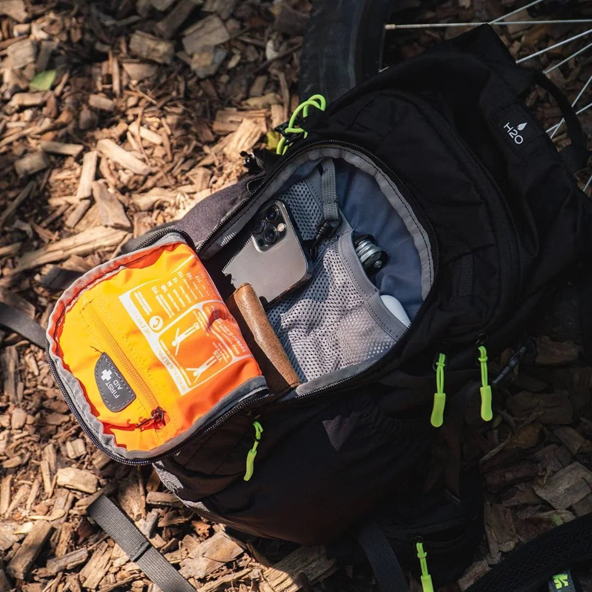Mochila running & bike Skill X 14 litros Marsupio · detalle 4