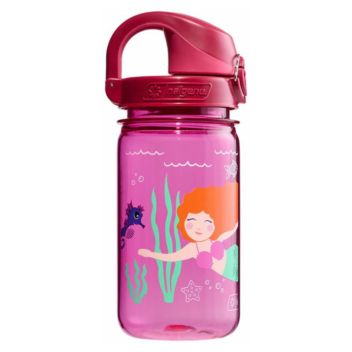 Botella reutilizable niños 350ml sirena Nalgene OTF Sustain · vista 2