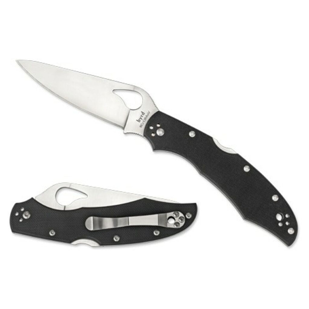 Navaja Byrd Cara Cara 2 con mango G-10 · vista 1