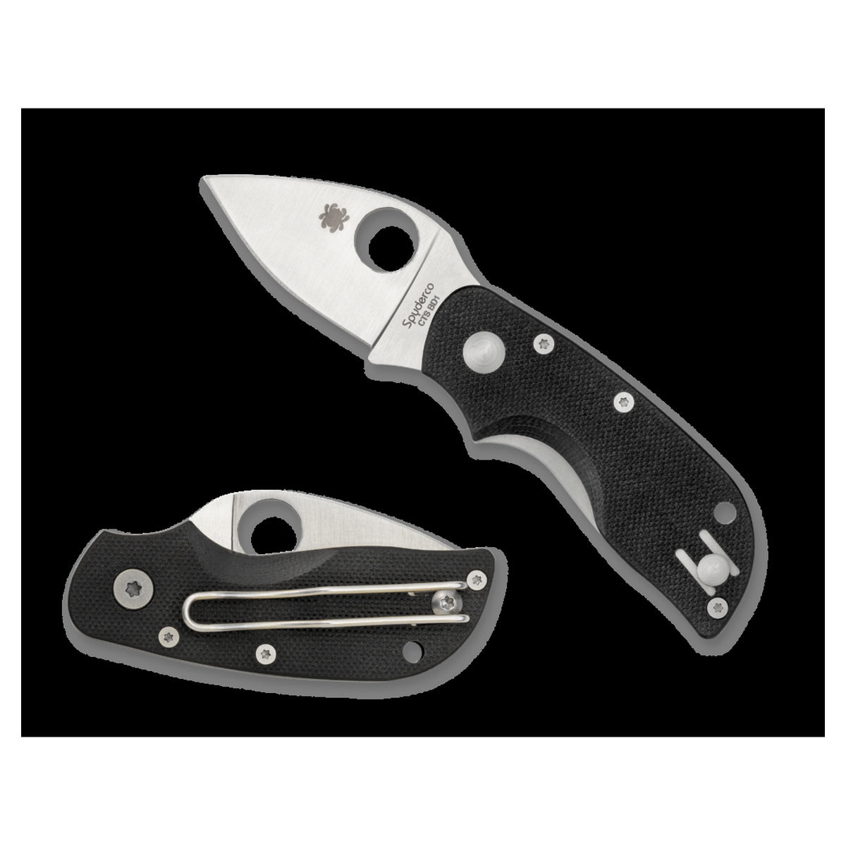 Navaja Spyderco Chicago G-10 · vista 2